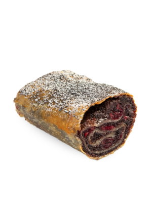 Штрудель мак-вишня