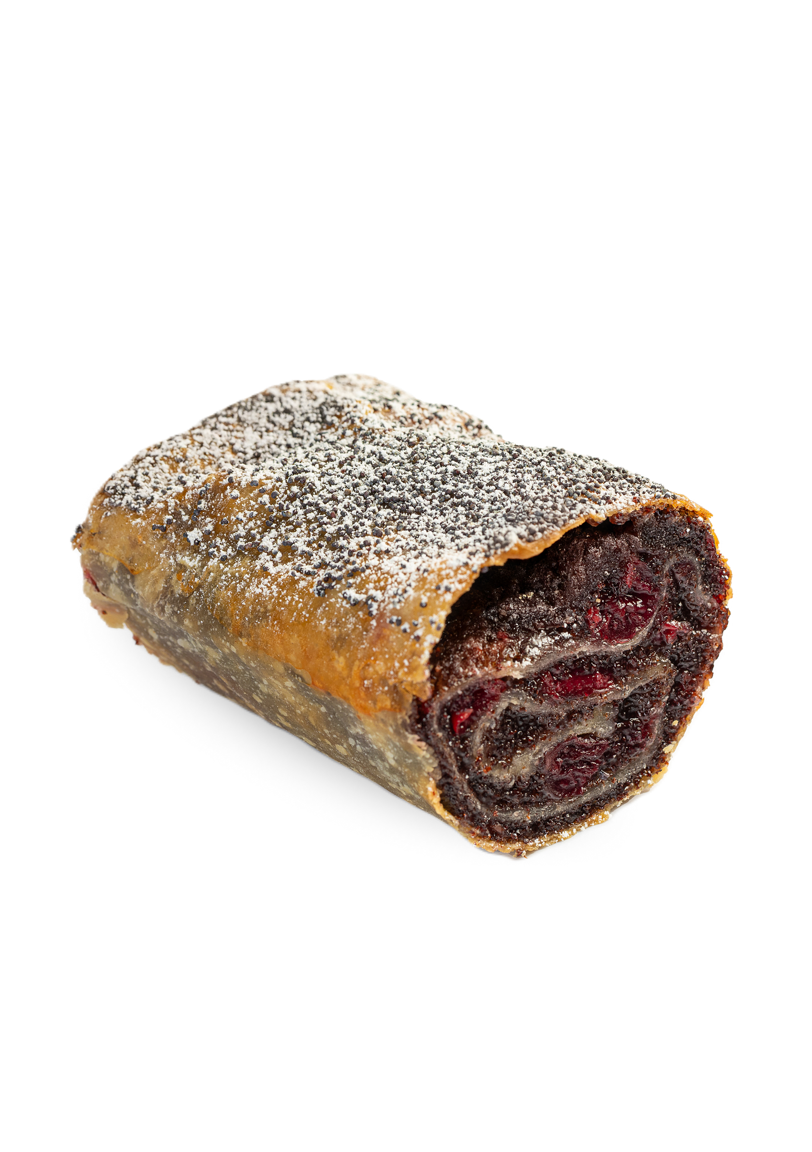 Штрудель мак-вишня